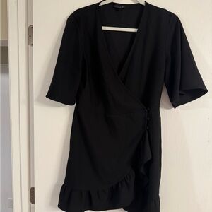 Topshop Black Mini Dress